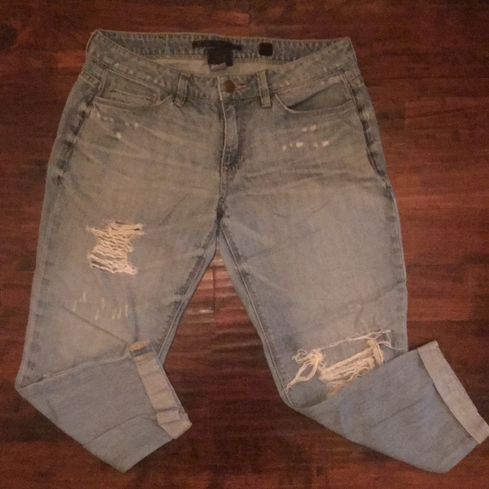 SP black label destructive denim